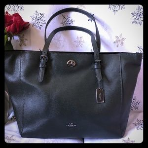 Coach Turnlock Tote